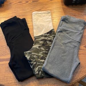 3 maternity leggings